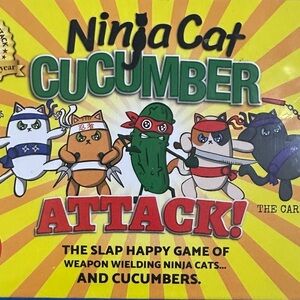 Ninja Cat Cucumber Showdown Card Game.  New.  Still in shrink wrap.